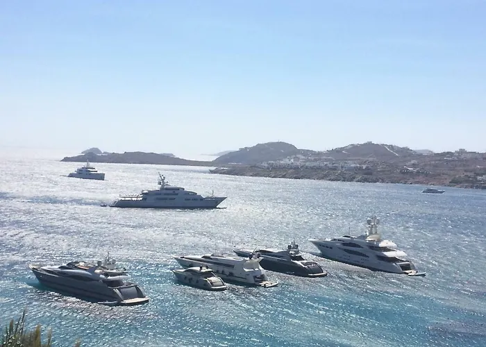 Beachfront Mykonos Daire Ornos (Mykonos)